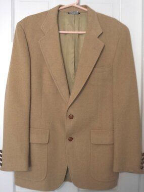 100% Mongolian Camel Hair Blazer by Anthony Allan